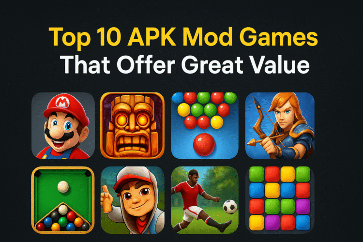 Top 10 APK Mod Games That Offer Great Value